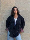 Cross-over Shirt (Black)