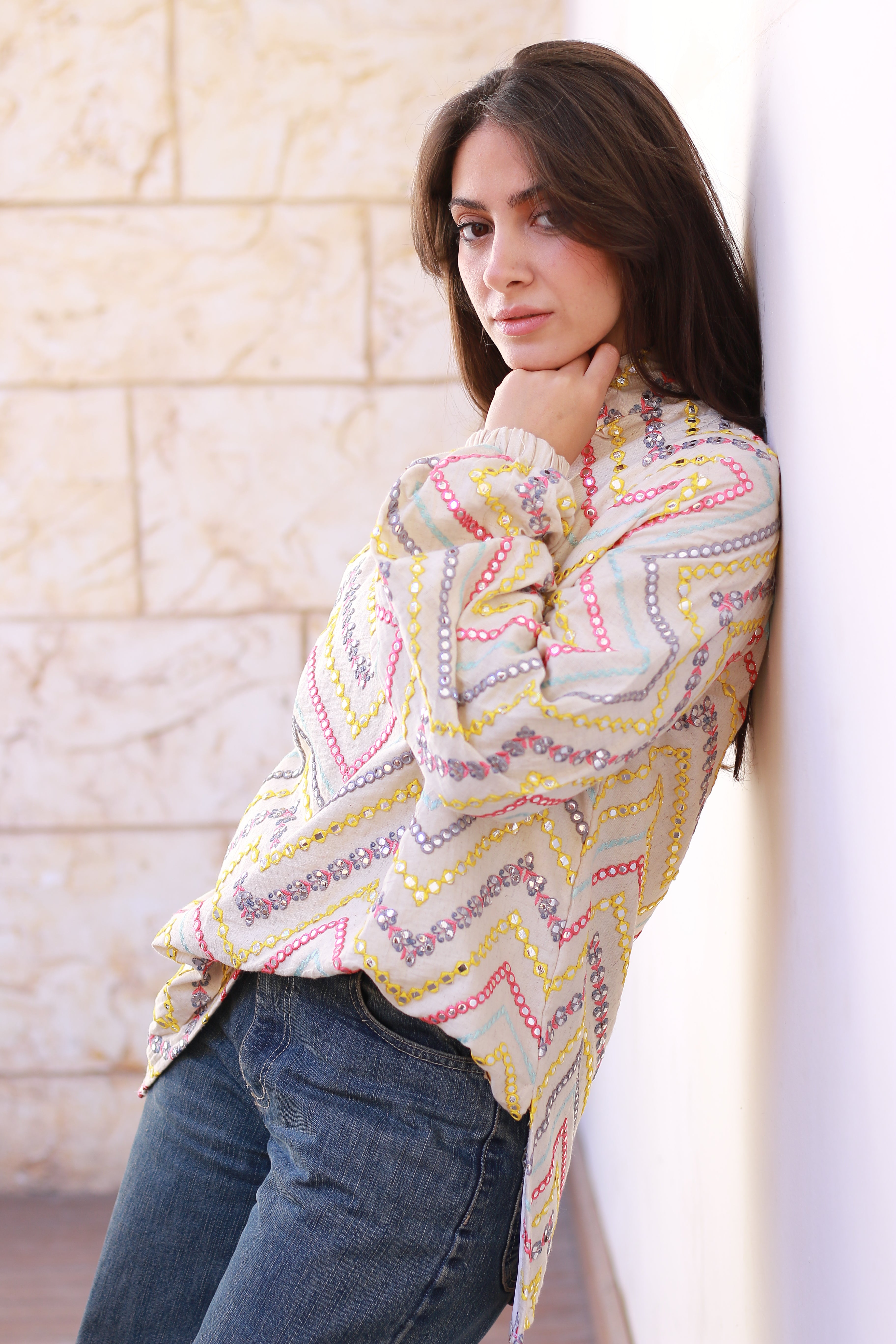 Majestic Eastern Bloom Top