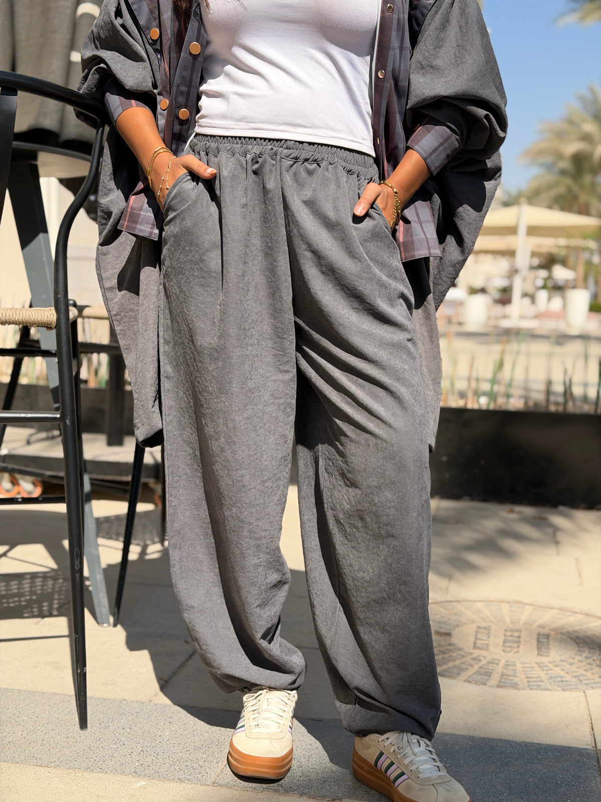 Checkmate pants (Grey)
