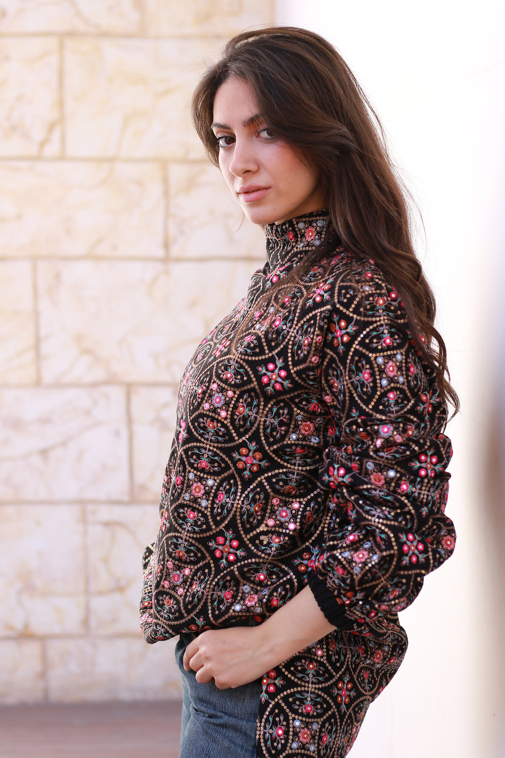Arabesque Royal Top