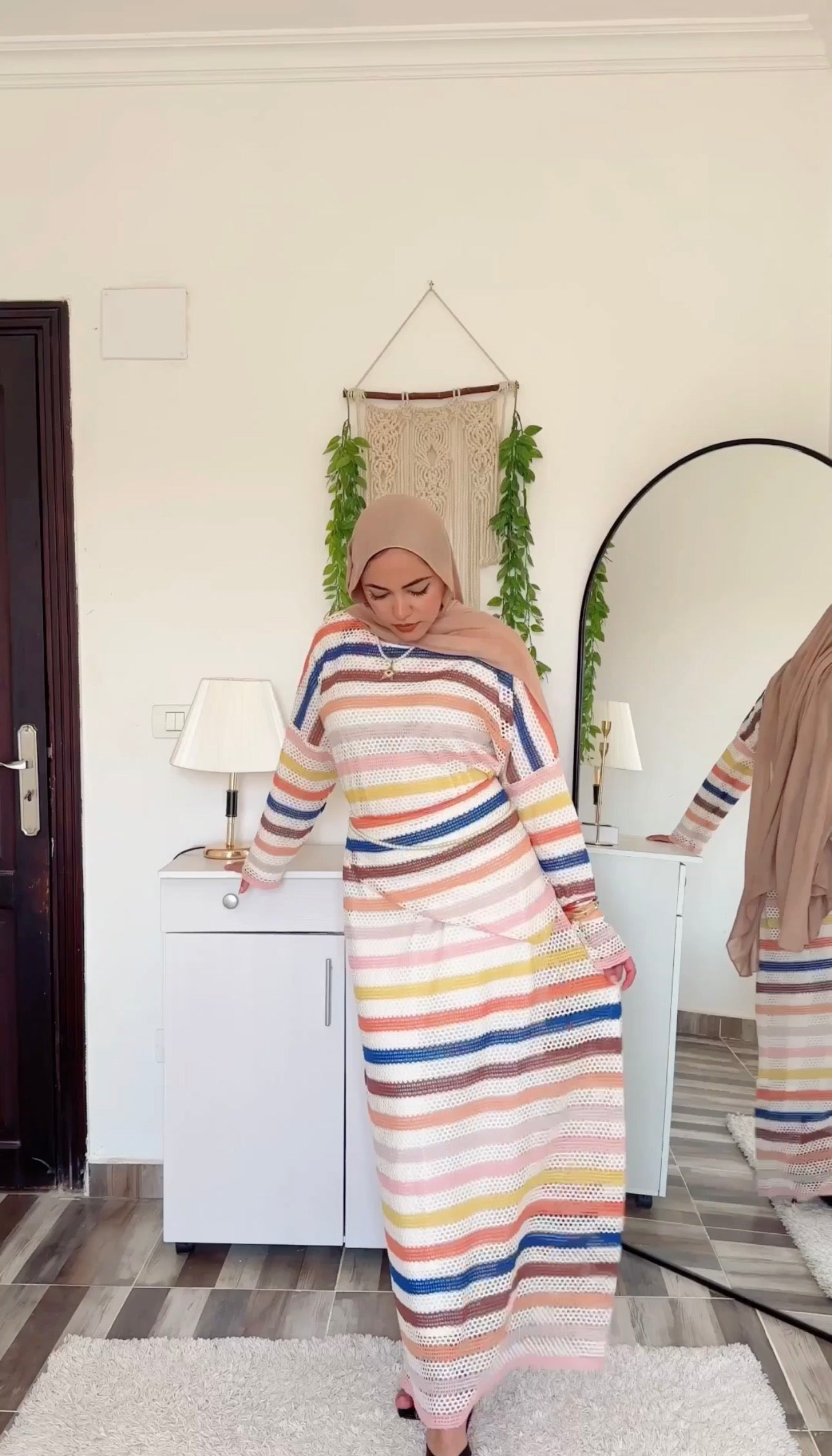 Santorini Knitted dress