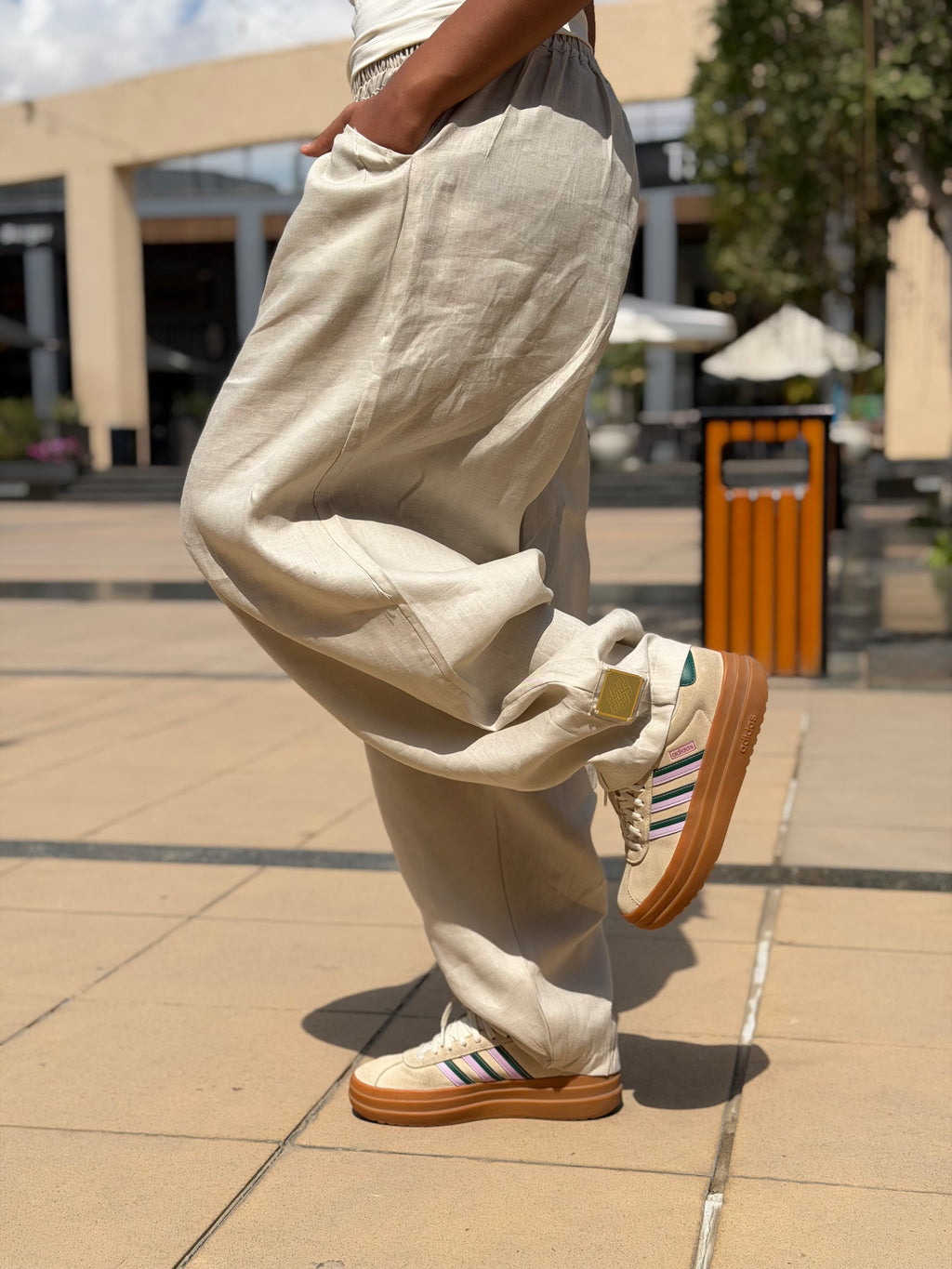 Mila linen pants ( Sand )