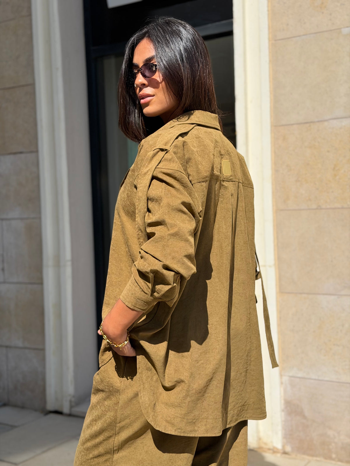 Off Duty Shirt ( Mustard)