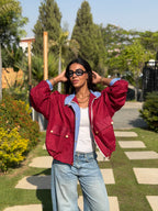 Cherry Strips Jacket