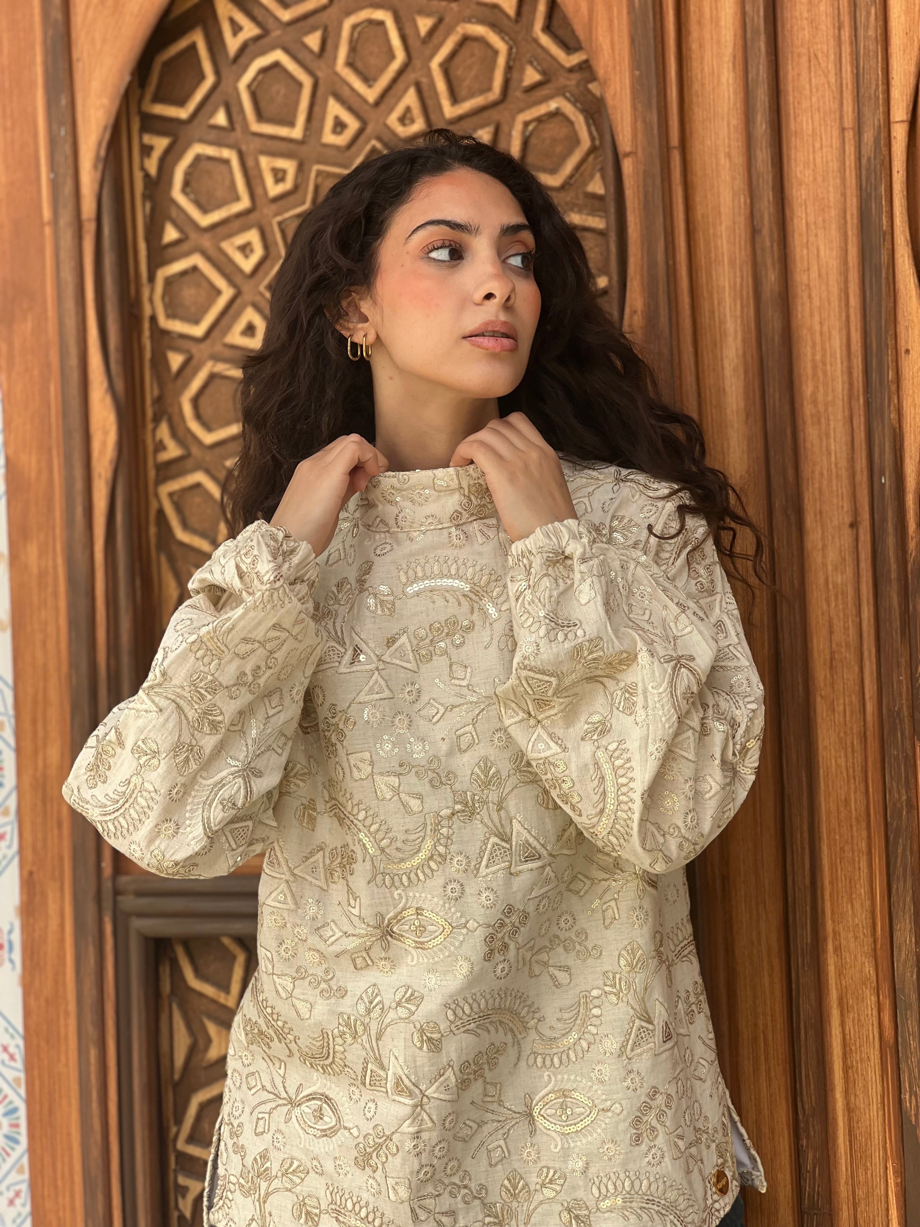 Golden Grace Top