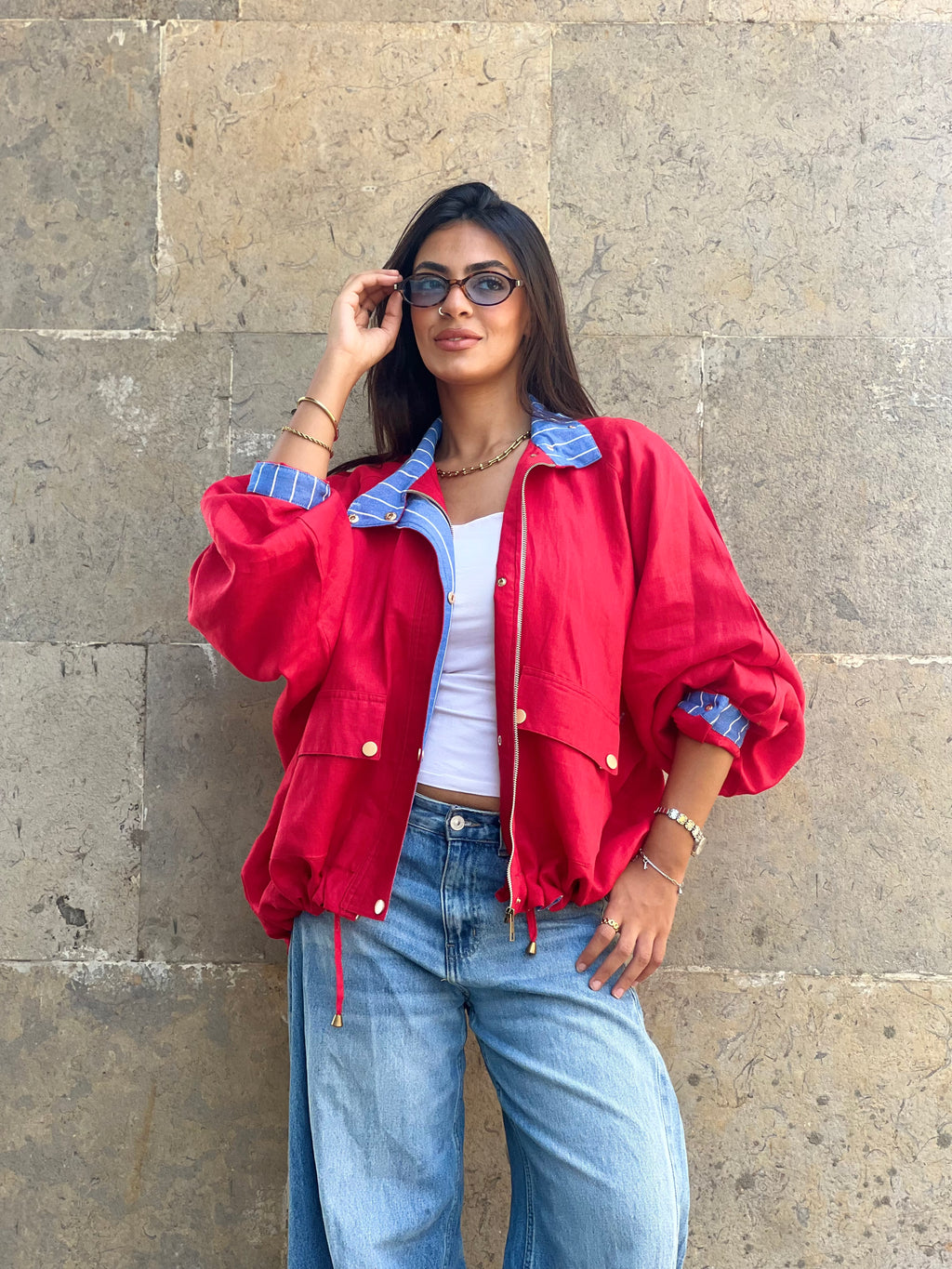 Red Velvet Jacket