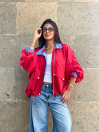 Red Velvet Jacket