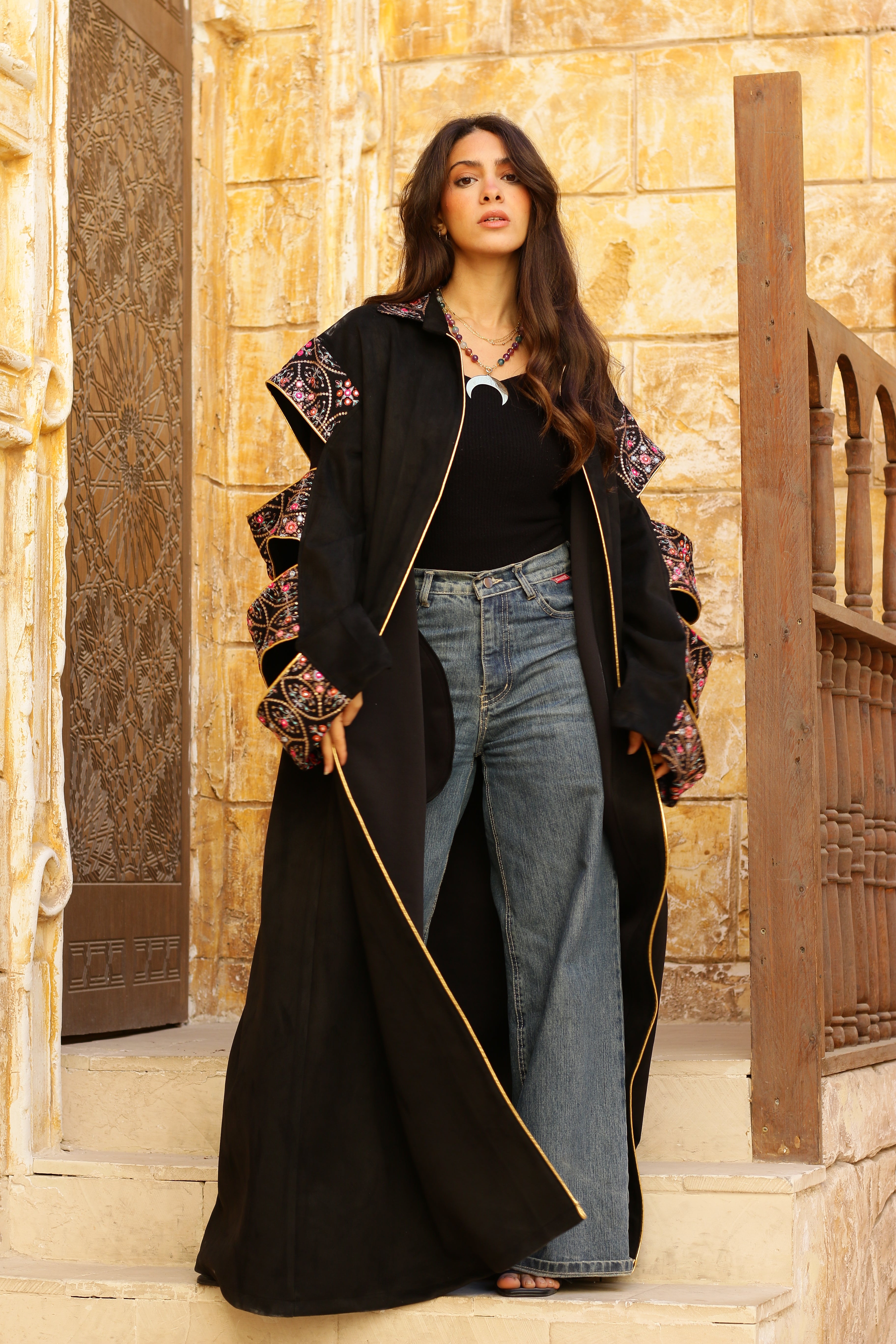Crown Noir Royal Kaftan ✨🌙