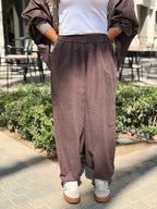 Checkmate pants ( chocolate brown)
