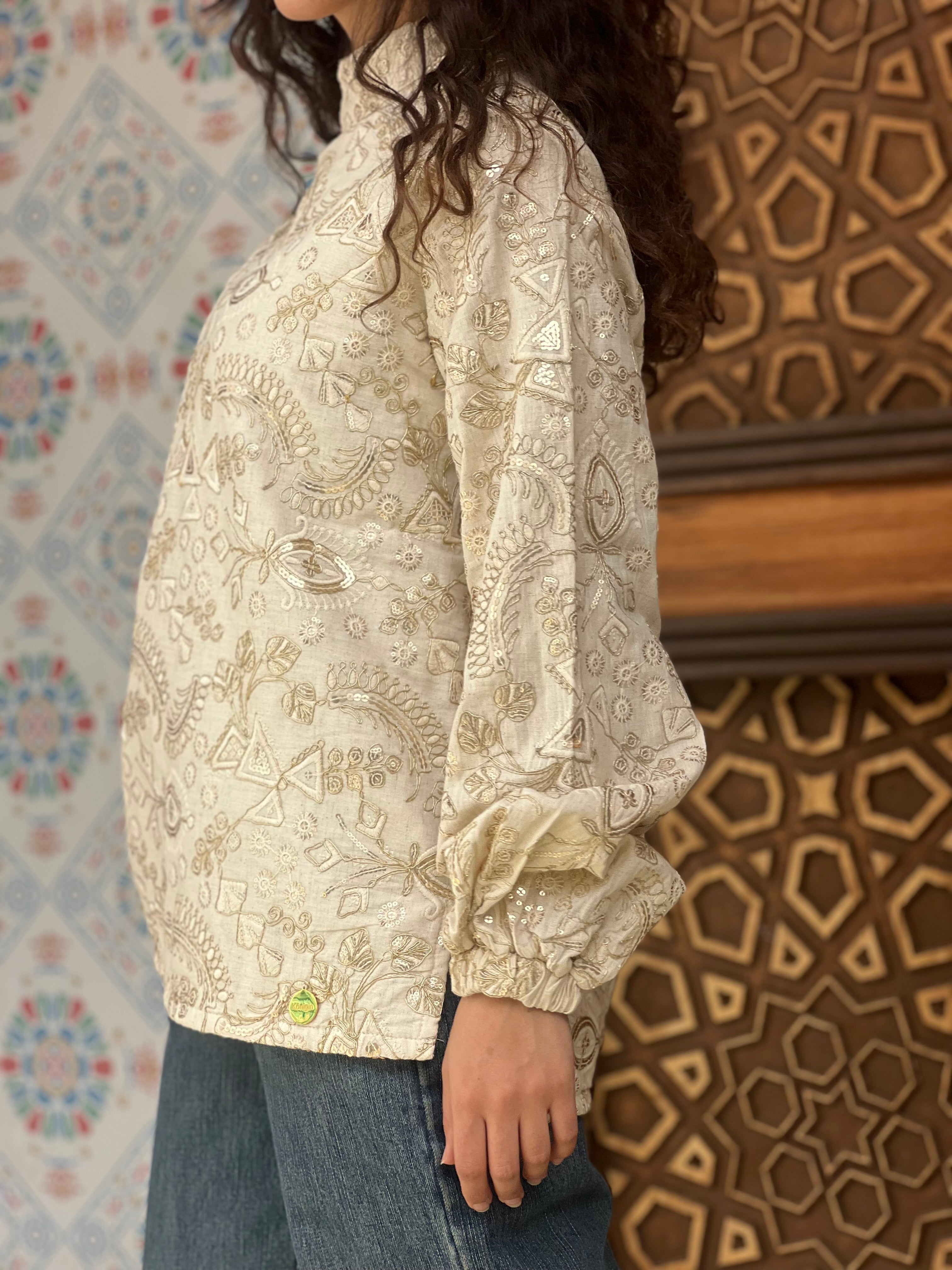Golden Grace Top