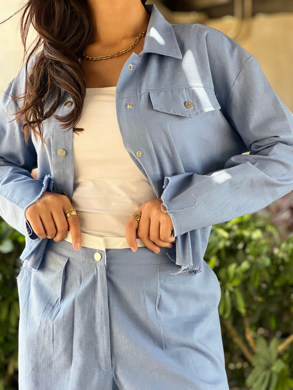 Sky Blue Suit
