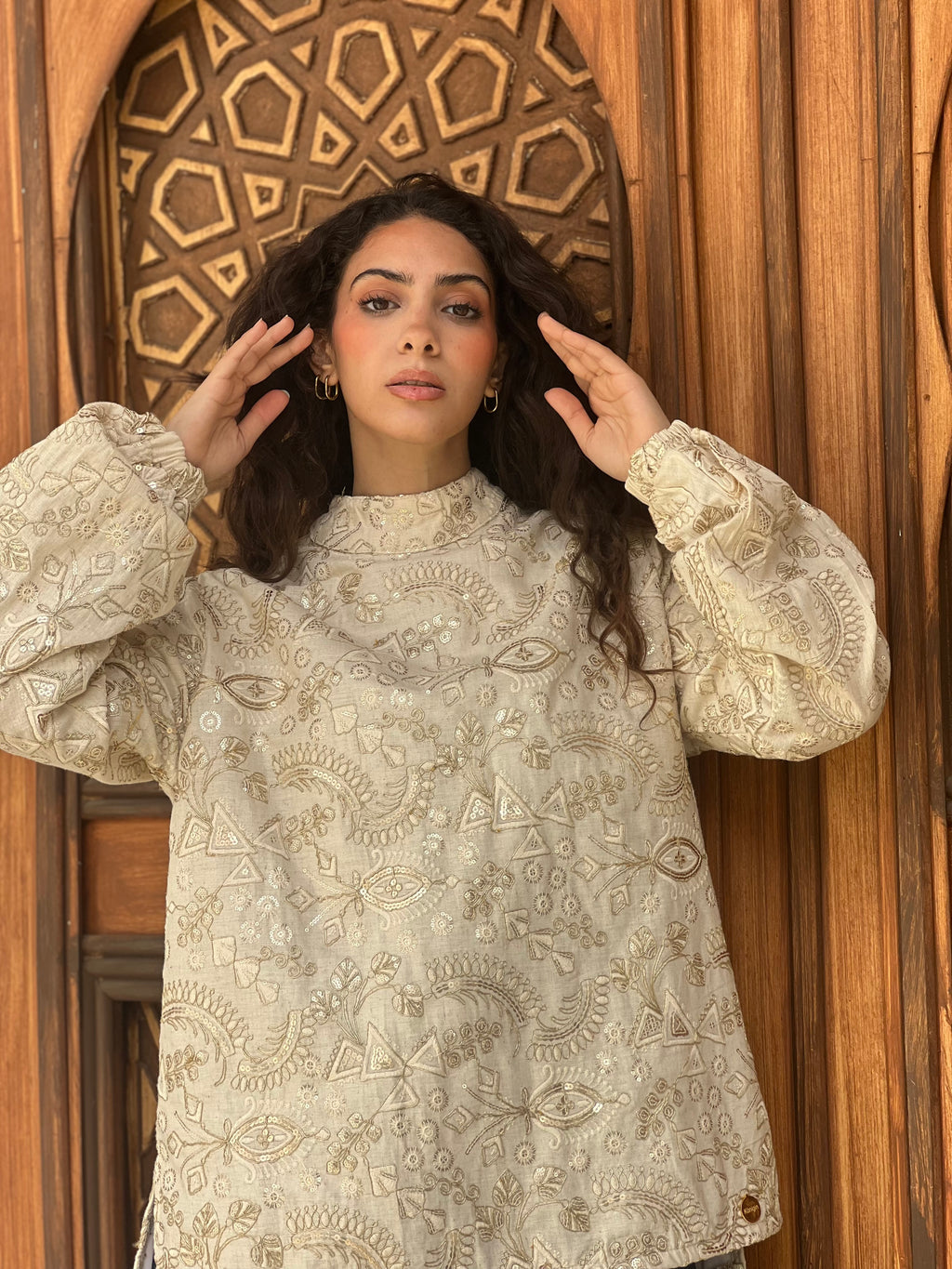 Golden Grace Top