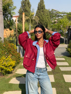 Cherry Strips Jacket