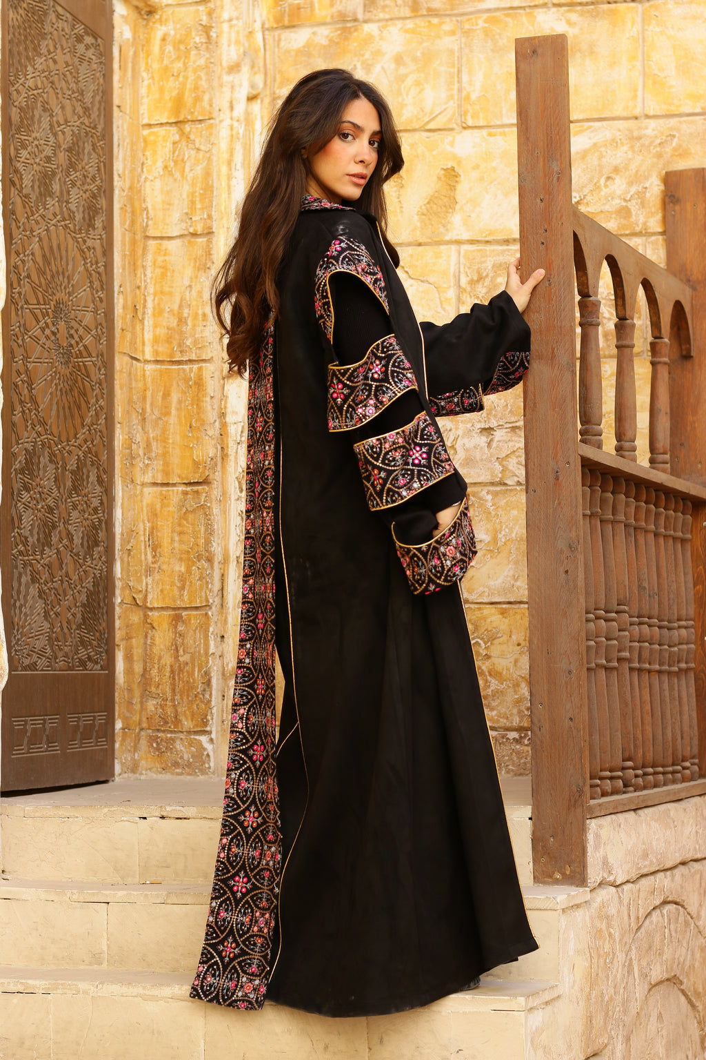 Crown Noir Royal Kaftan ✨🌙