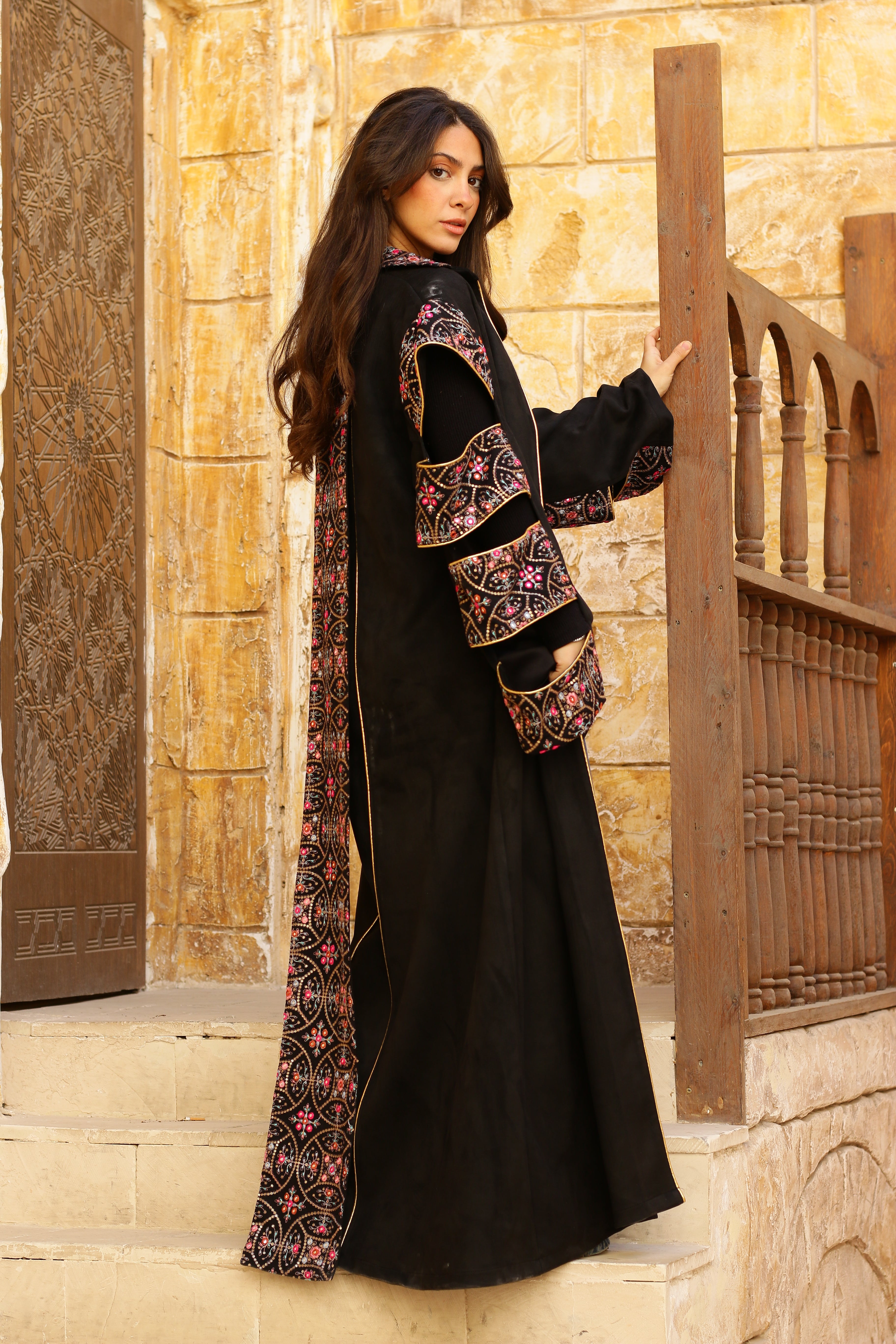 Crown Noir Royal Kaftan ✨🌙