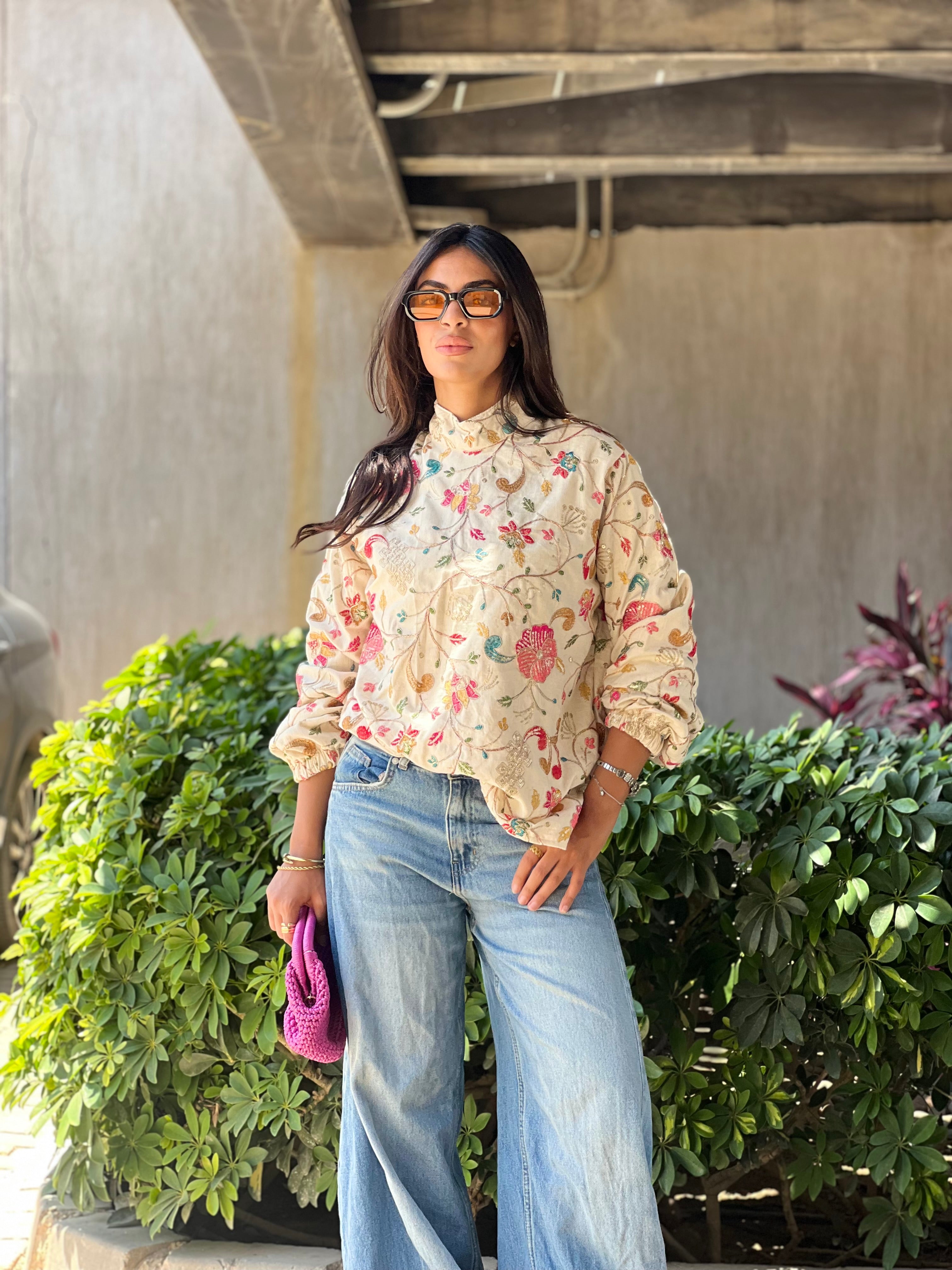 Sunlit Bloom Top