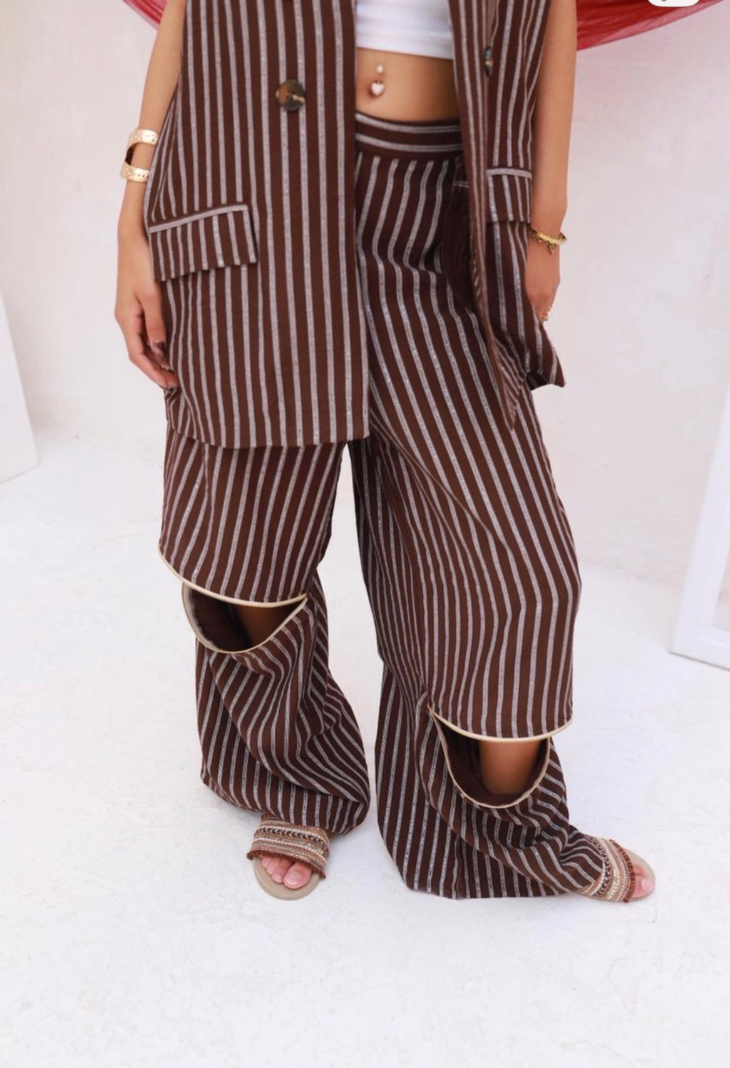 Cocoa Stripes Set