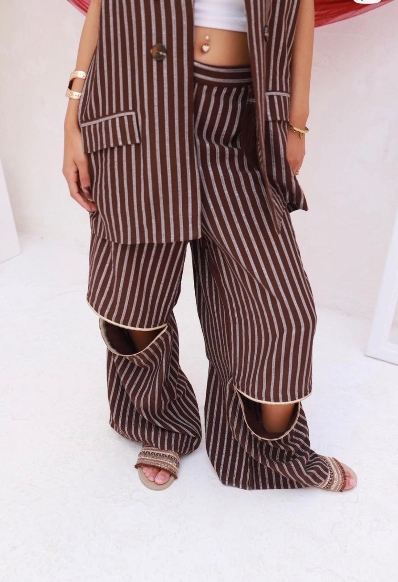 Cocoa Stripes Set