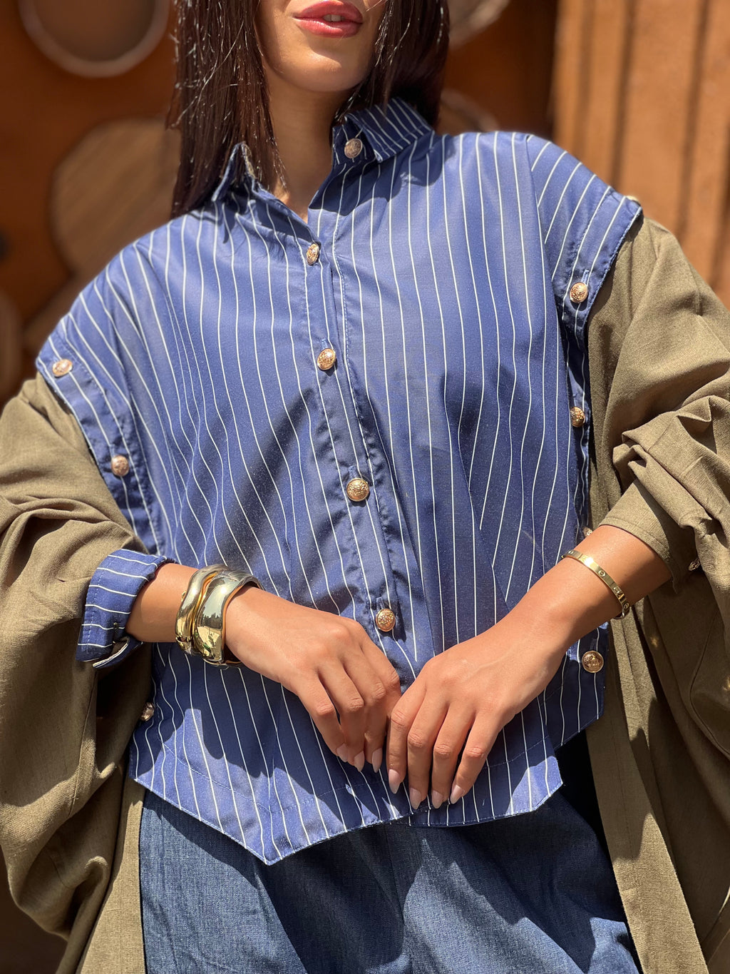 Olive Duo Shirt
