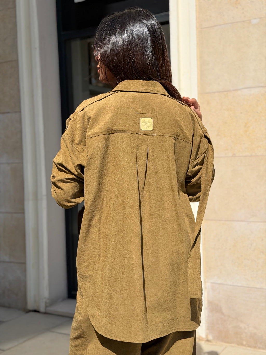 Off Duty Shirt ( Mustard)