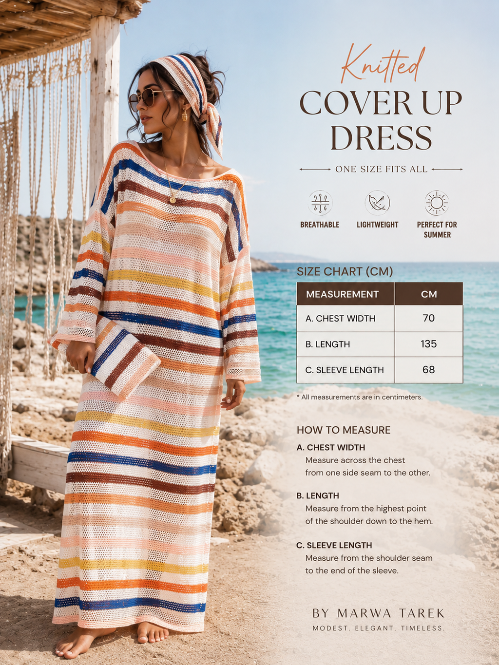 Santorini Knitted dress
