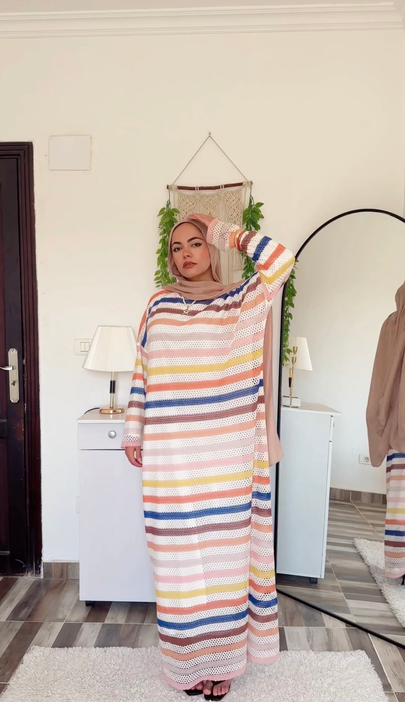 Santorini Knitted dress
