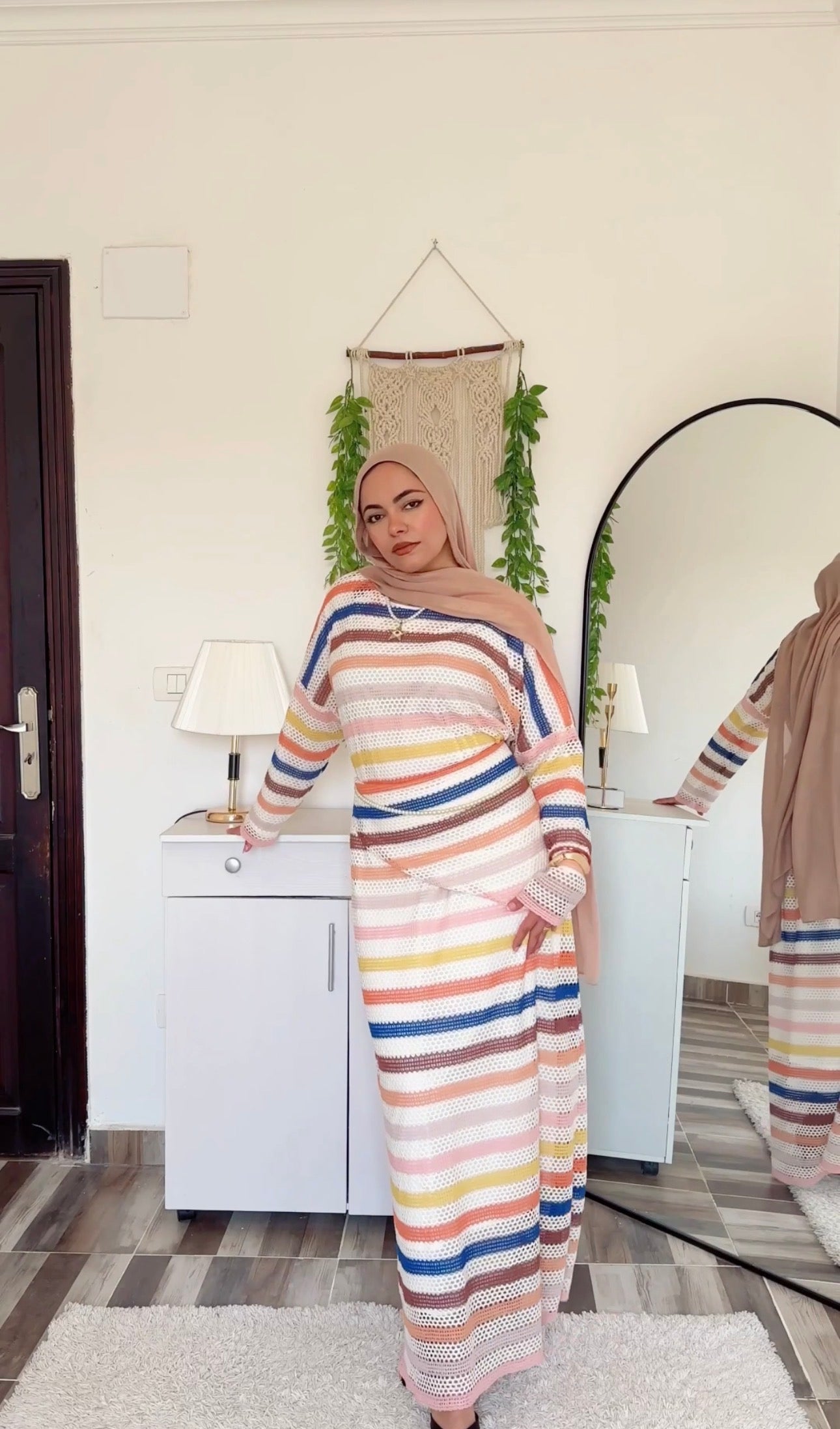 Santorini Knitted dress