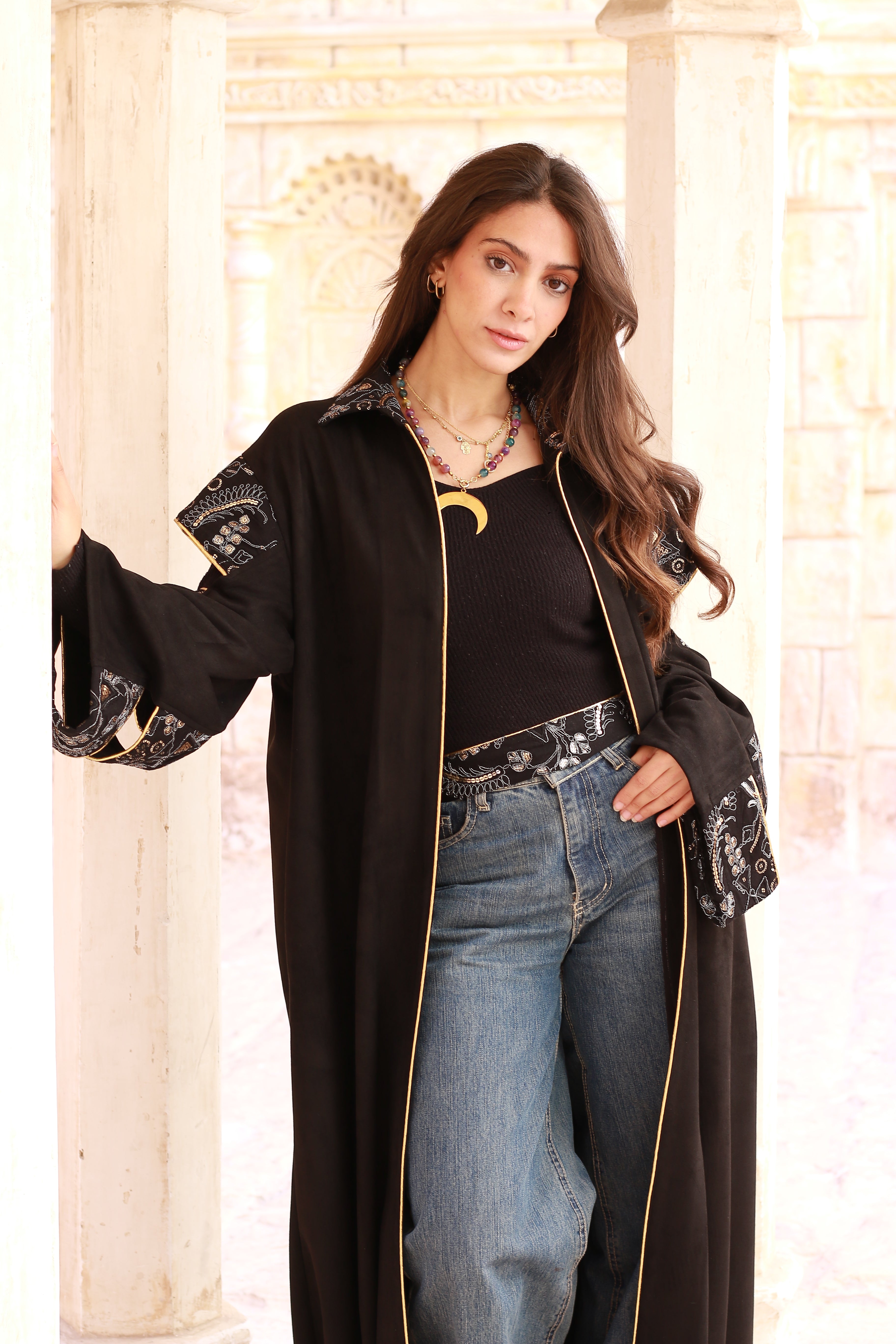 Crown Noir Royal Kaftan ✨🌙