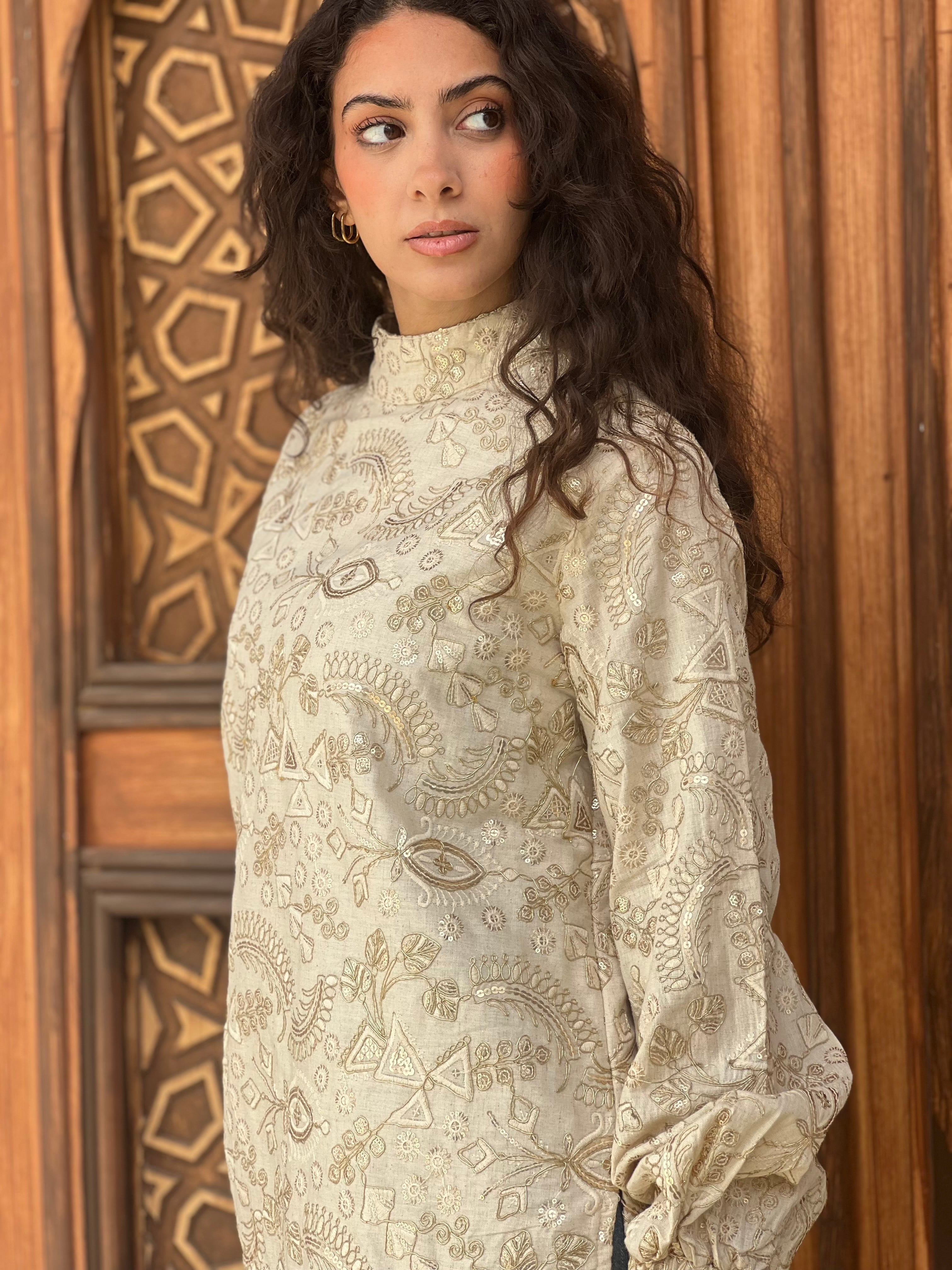 Golden Grace Top
