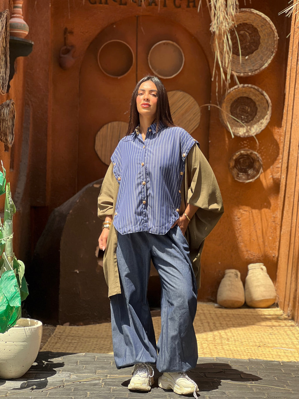 Olive Duo Shirt