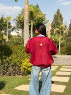 Cherry Strips Jacket