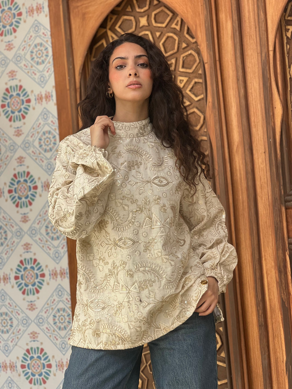 Golden Grace Top