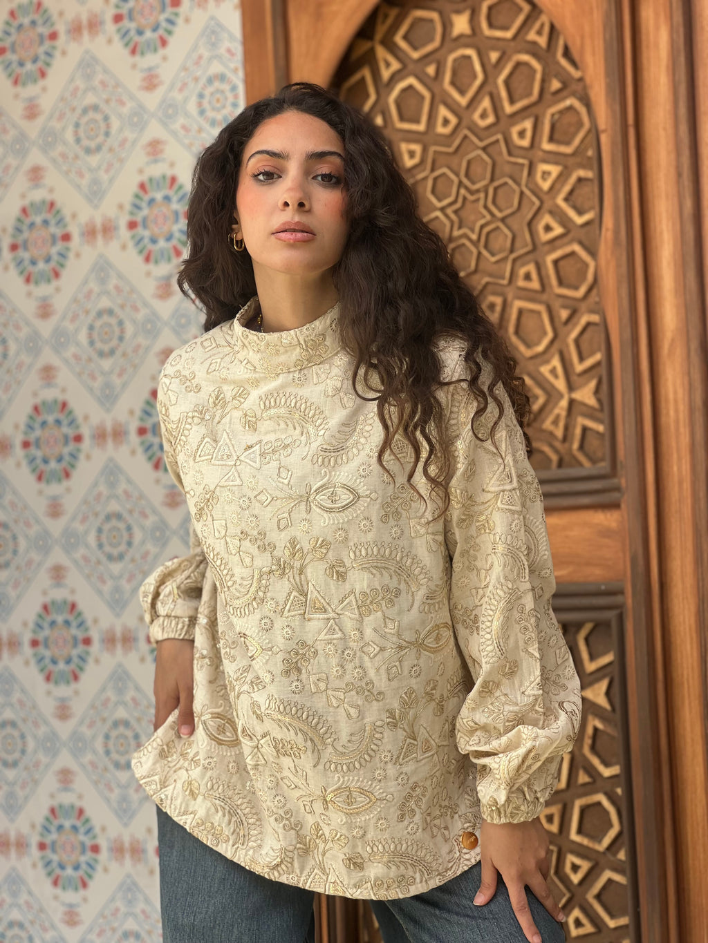 Golden Grace Top