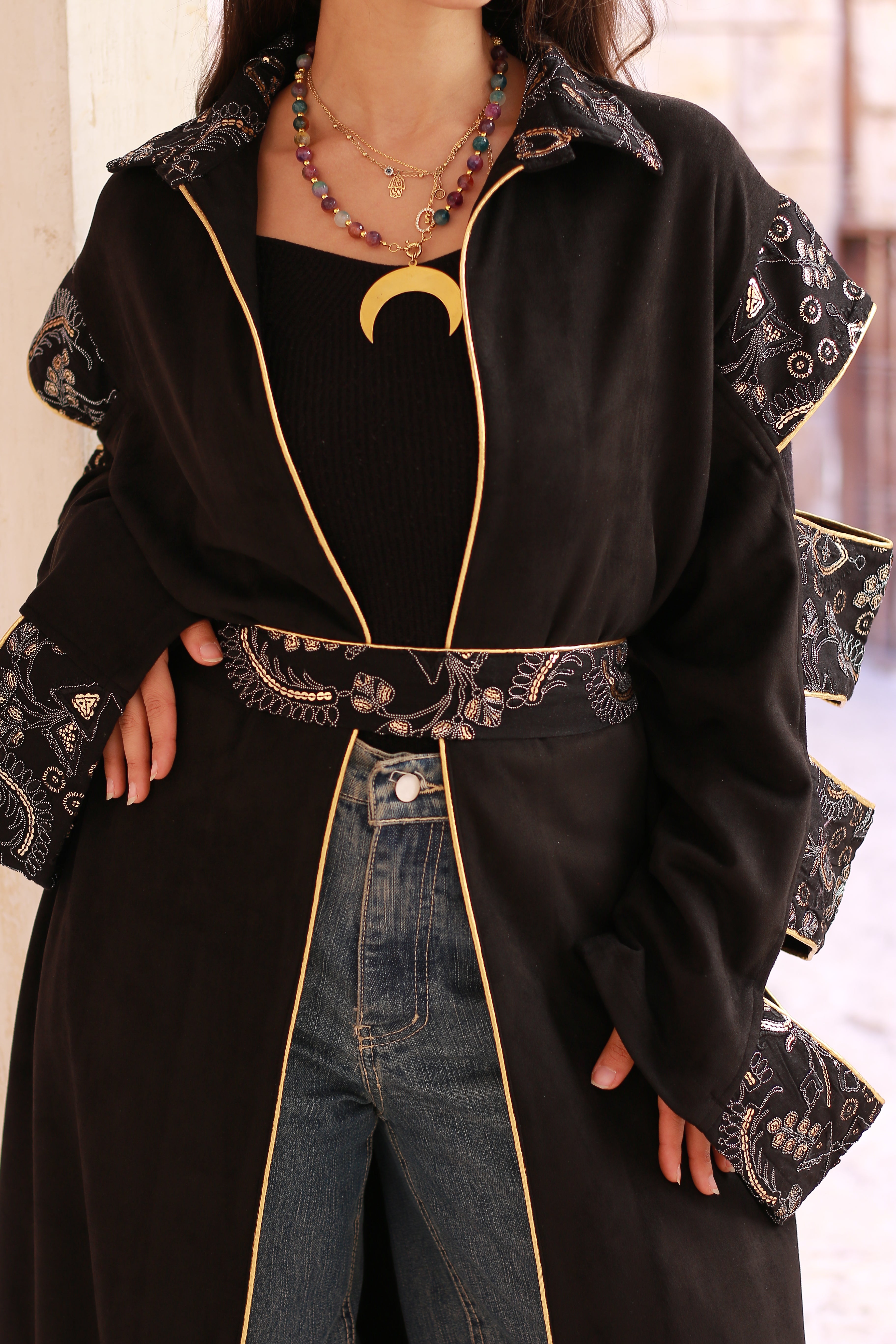 Crown Noir Royal Kaftan ✨🌙
