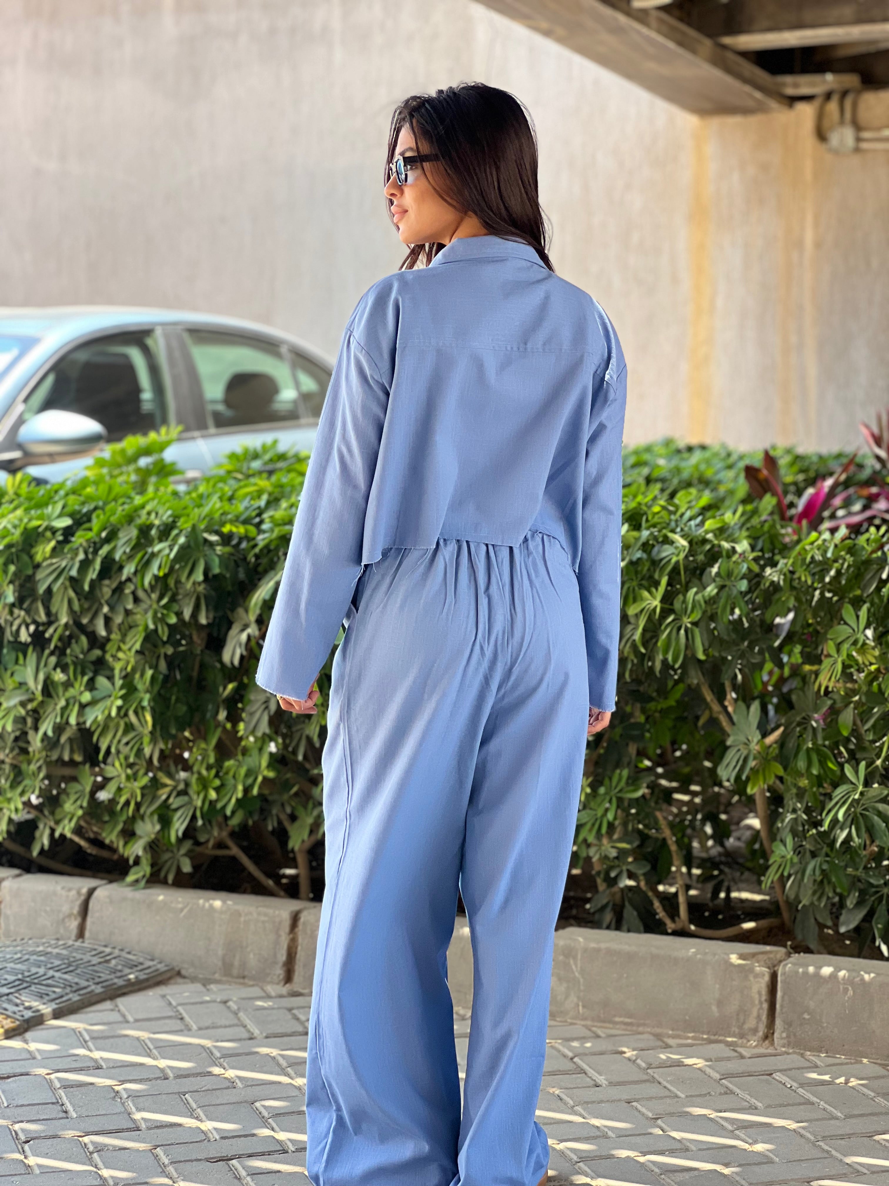 Sky Blue Suit
