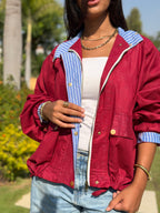 Cherry Strips Jacket
