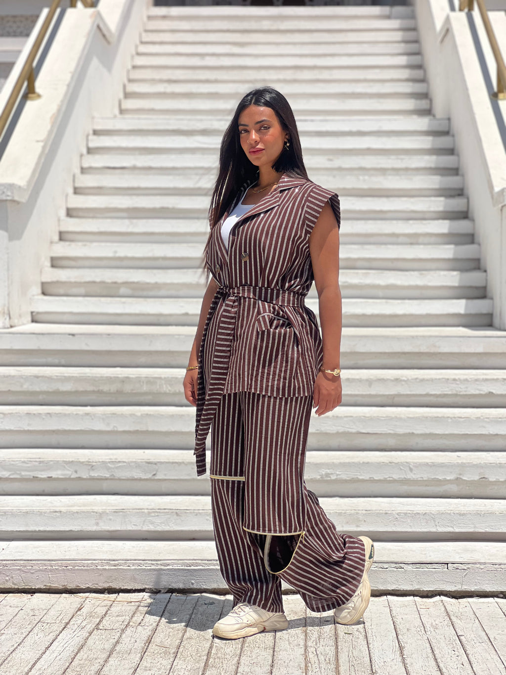 Cocoa Stripes Set