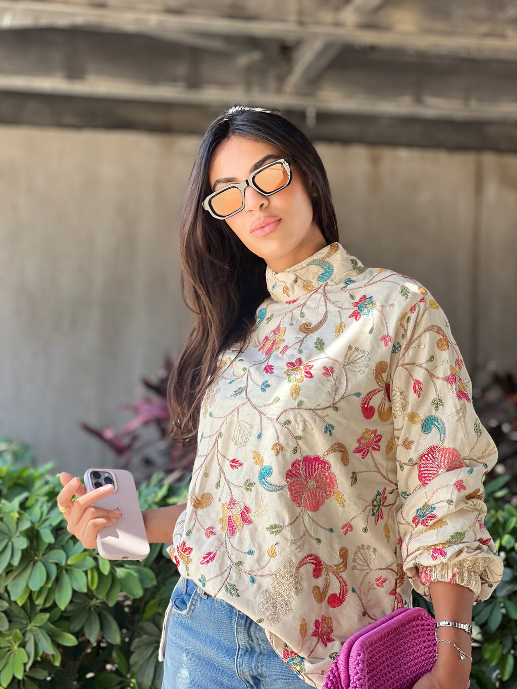 Sunlit Bloom Top