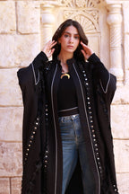 Crown of Shadows Royal Black Kaftan🌙✨