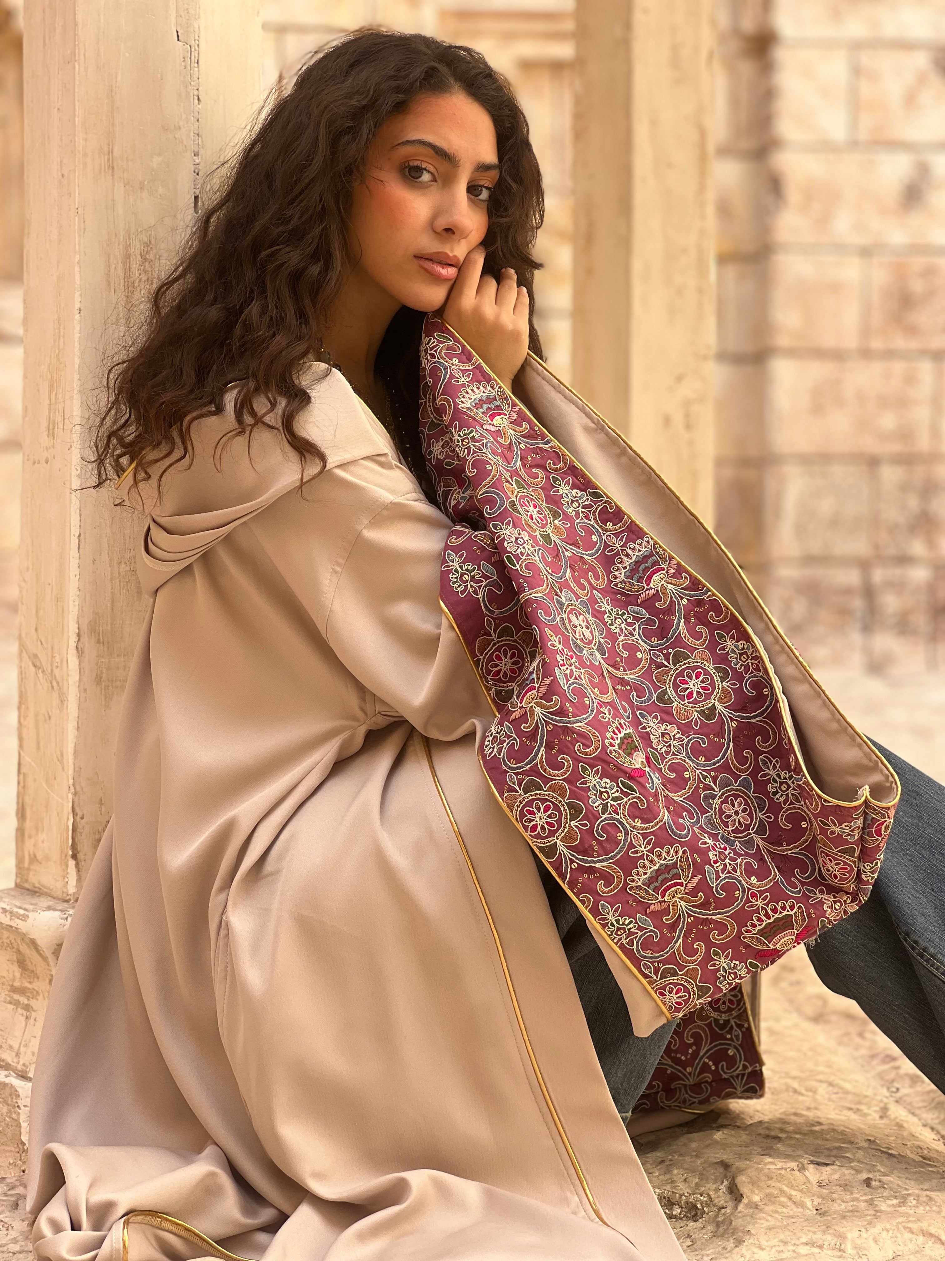 Golden Rose Royal Kaftan ✨🌙