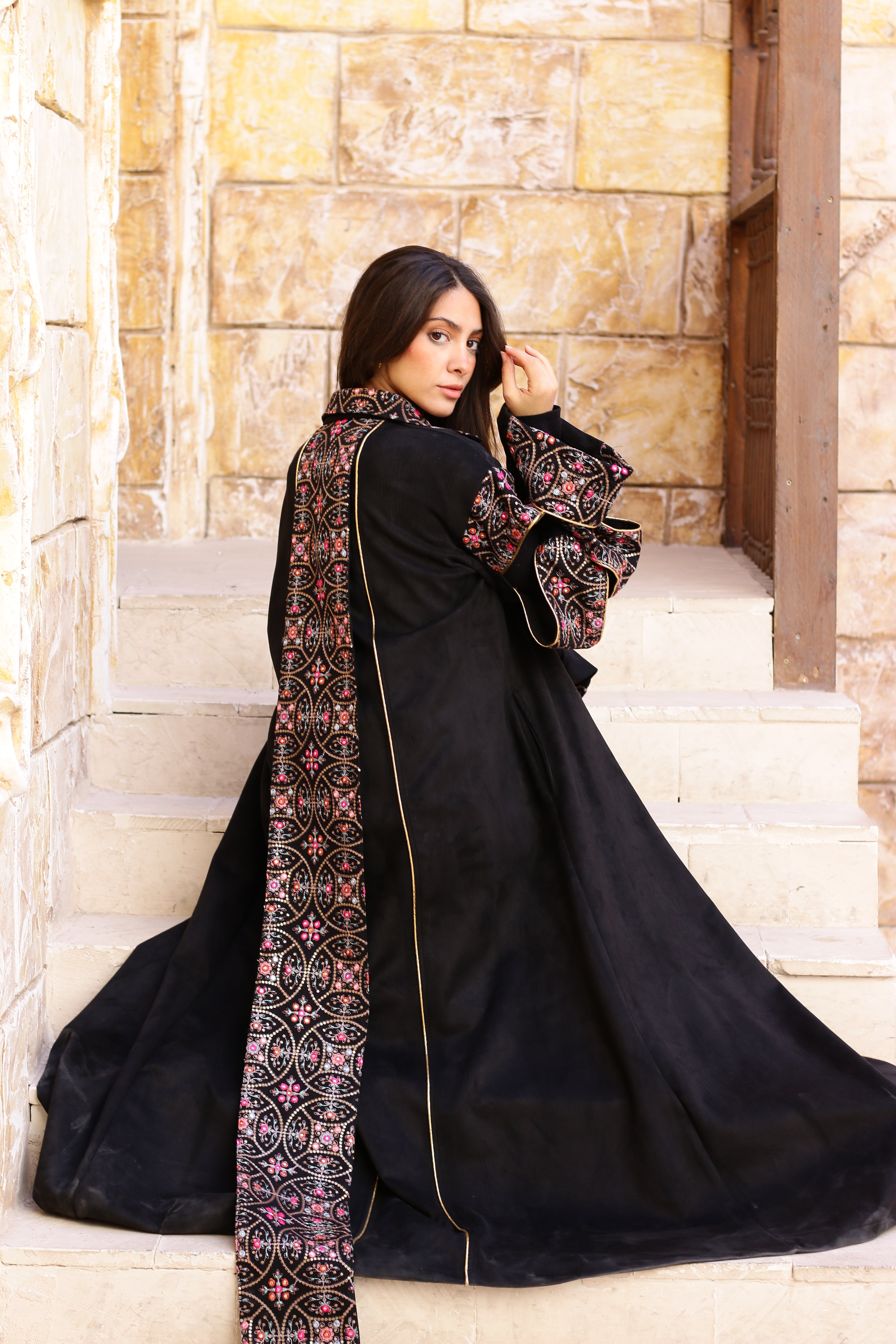 Crown Noir Royal Kaftan ✨🌙