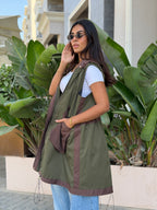 Olive Crush Vest
