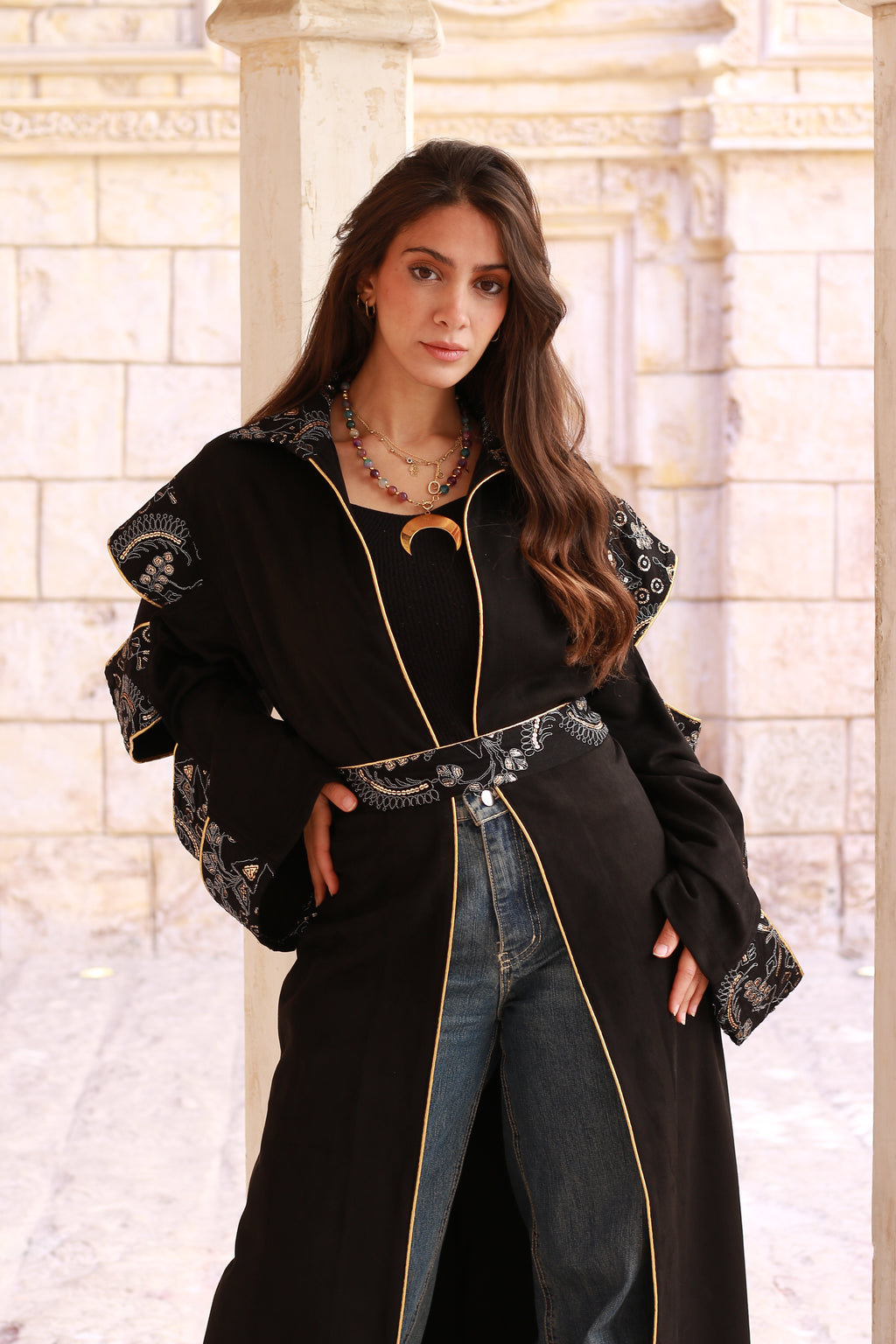 Crown Noir Royal Kaftan ✨🌙