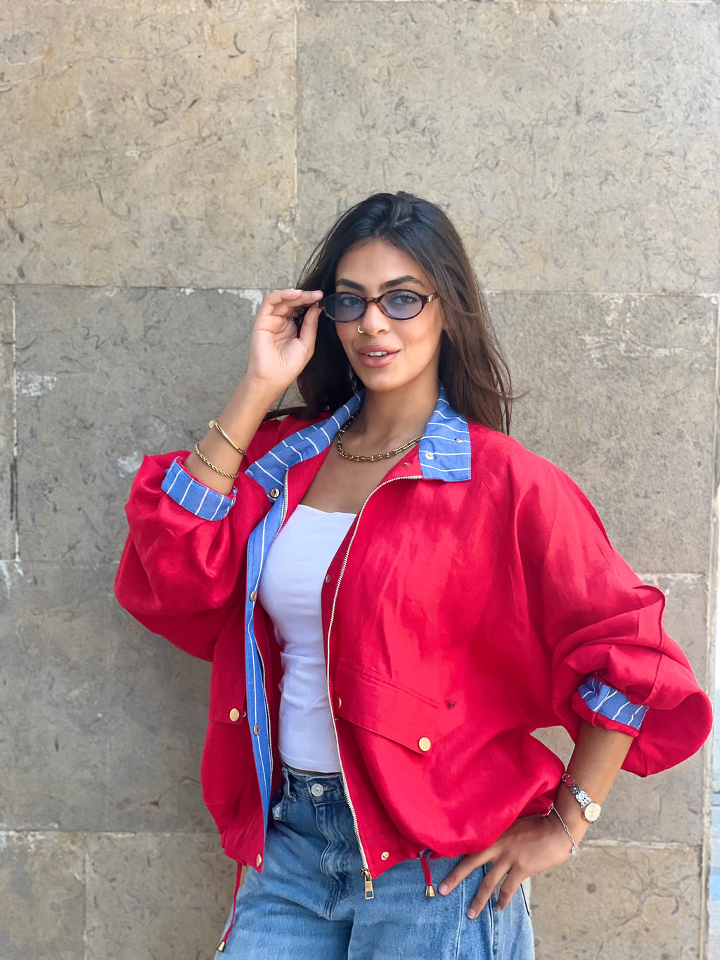 Red Velvet Jacket