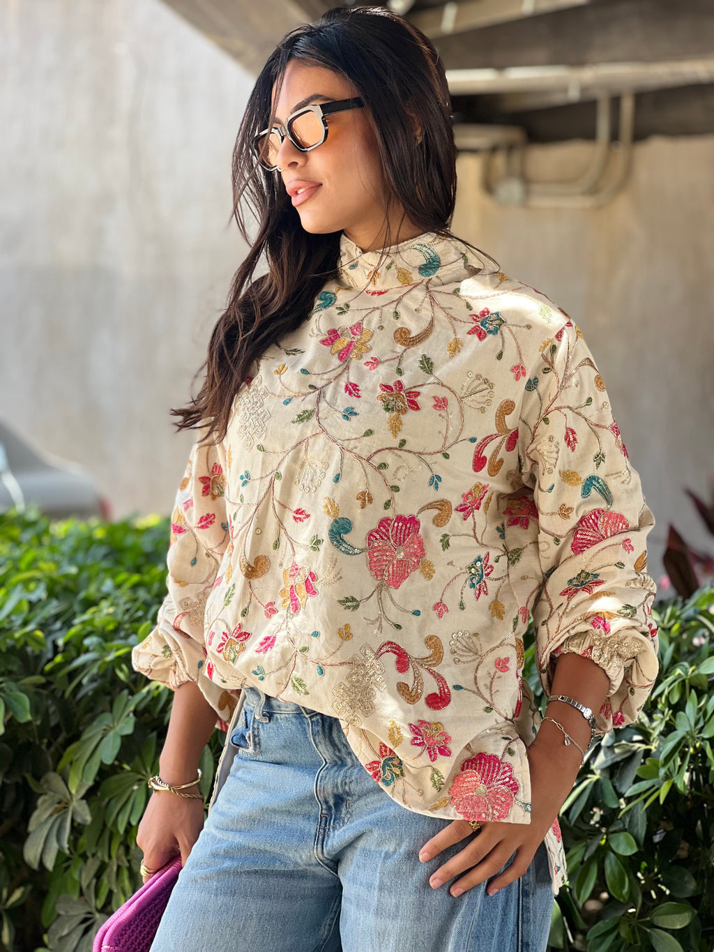 Sunlit Bloom Top
