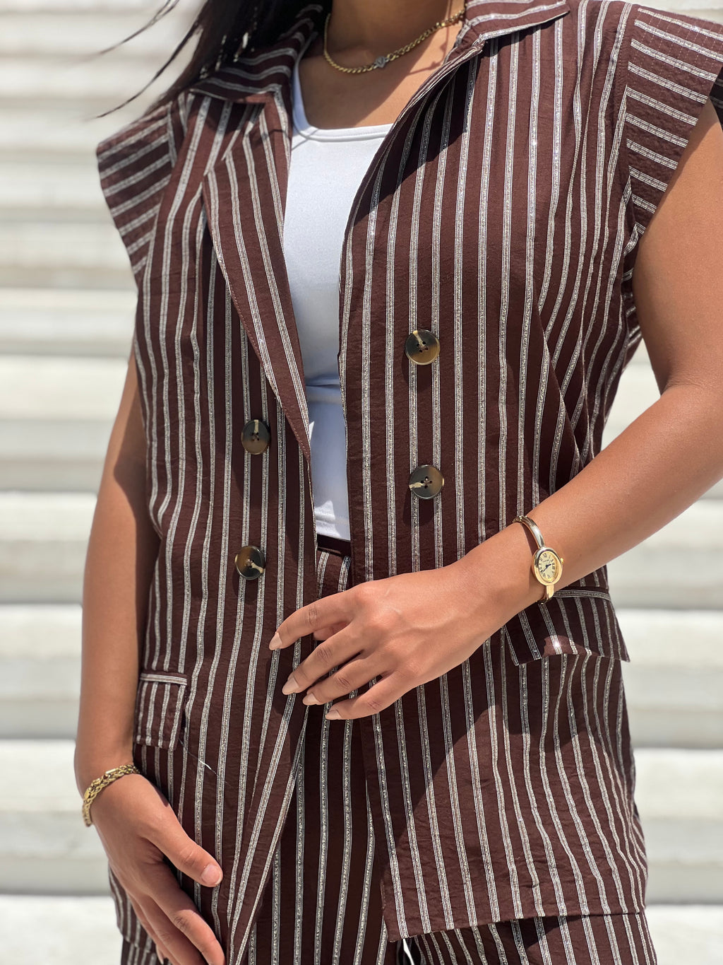 Cocoa Stripes Set