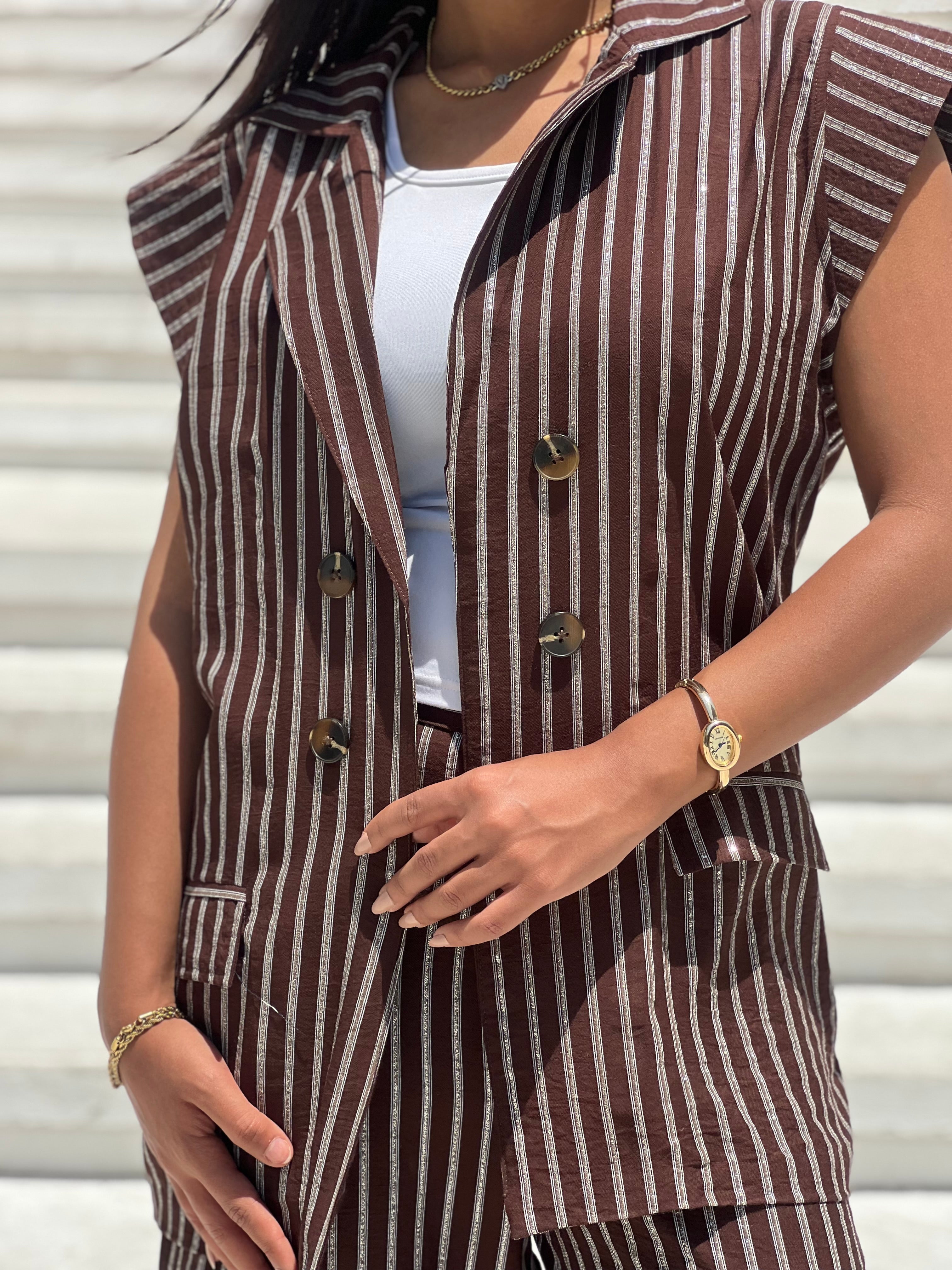 Cocoa Stripes Set