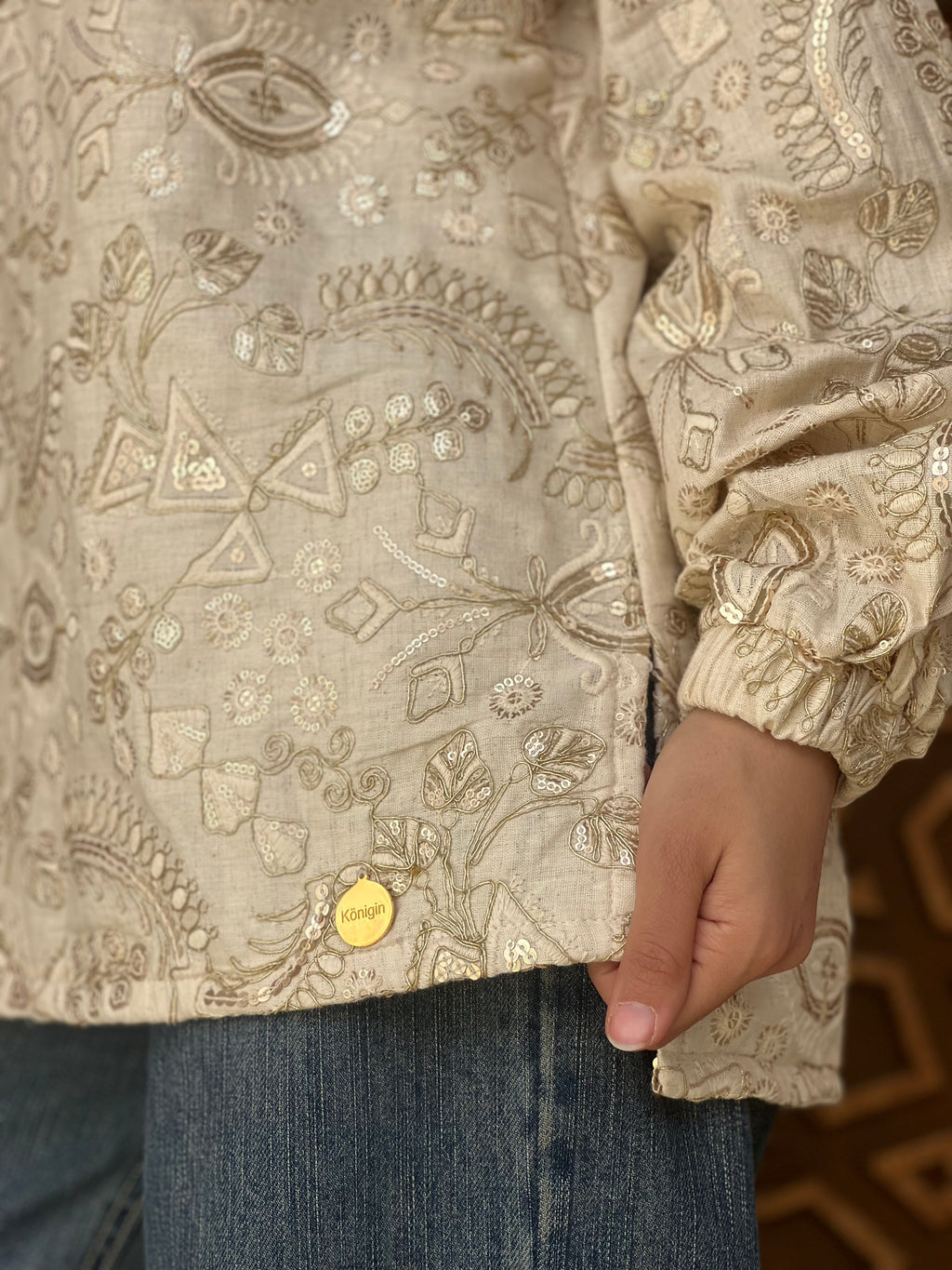 Golden Grace Top