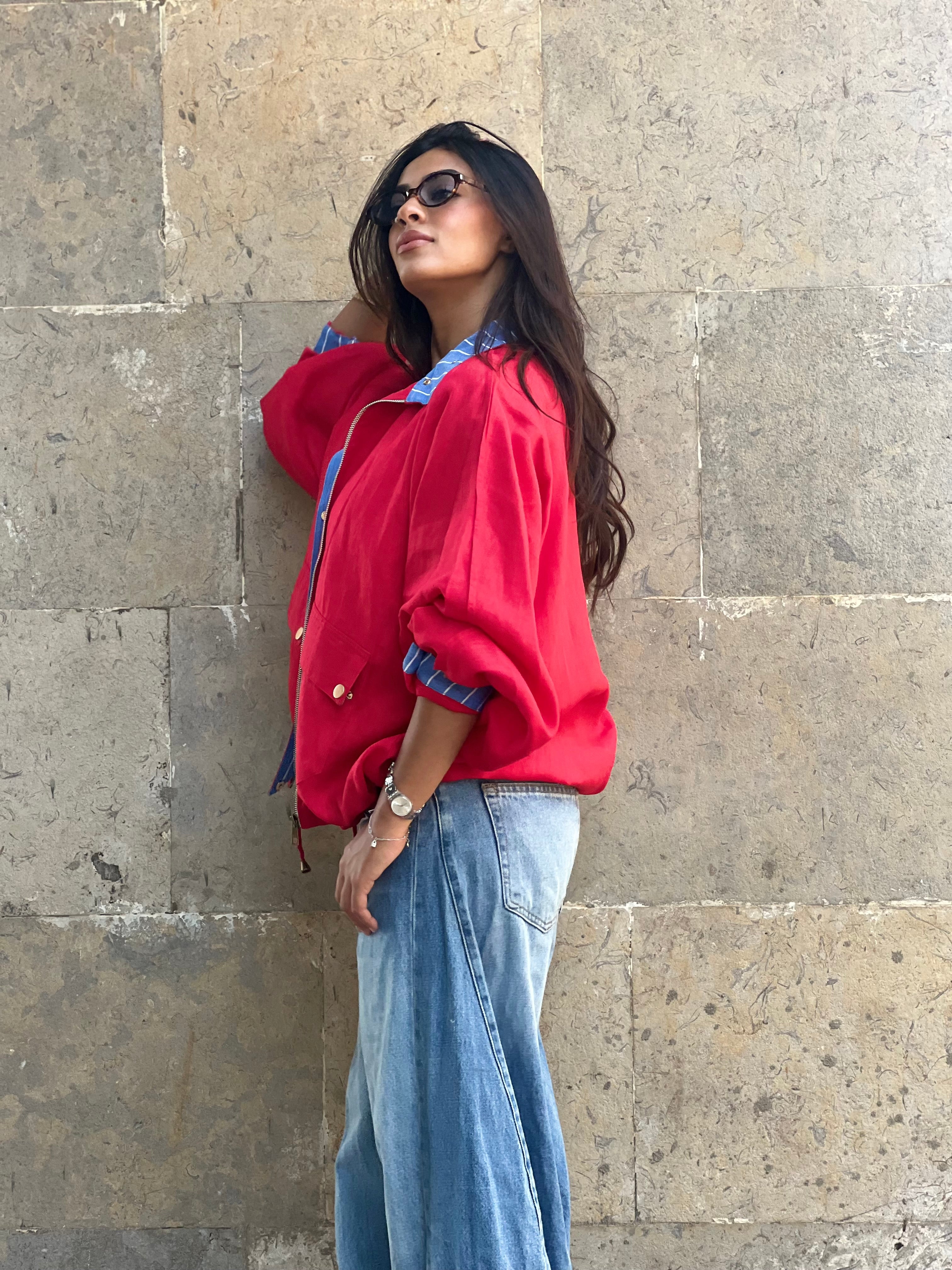 Red Velvet Jacket
