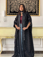 Crown of Shadows Royal Black Kaftan🌙✨